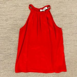 DVF silk top
